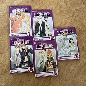 ouran high school host club Manga Lot Vol. 1-5